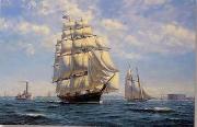 unknow artist, Seascape, boats, ships and warships. 15